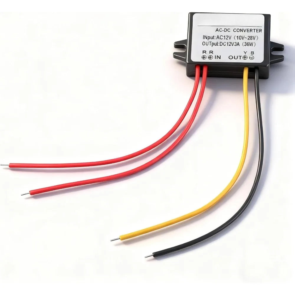 AC/DC 10-28V Step Down To 12V 3A 5A Converter Buck Converter Power Supply Module Efficient Power Conversion For Fans Water Pumps Oasis Select 10-28V to 12V 3A