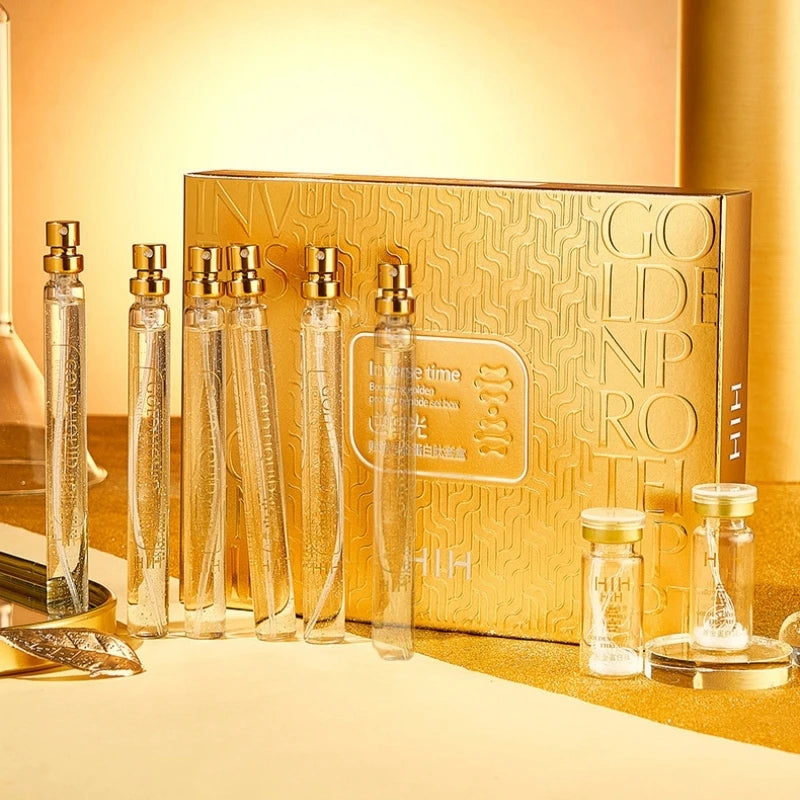 Collagen Peptide Gold Thread Facial Essence | Lifting Serum Facial Lifting Serum Oasis Select