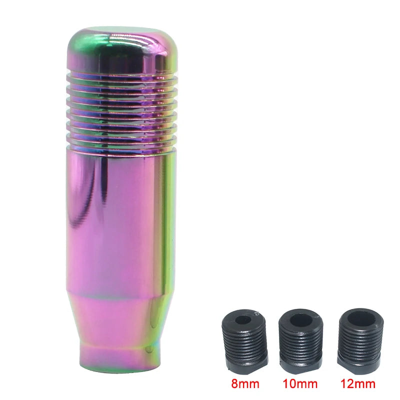 Universal 8.5cm Car Gear Shift Knob Stick Manual Transmission Aluminum Extended Gear Shifter Gear Head Knob Auto Accessories Oasis Select Seven Colors