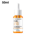 Vitamin C Facial Essence Hyaluronic Acid Dark Skin Brighten Serum Fade Fine Lines Moisturizing Repair Dull Serum Face Skin Care Oasis Select 50ml
