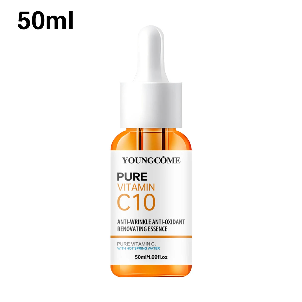 Vitamin C Facial Essence Hyaluronic Acid Dark Skin Brighten Serum Fade Fine Lines Moisturizing Repair Dull Serum Face Skin Care Oasis Select 50ml