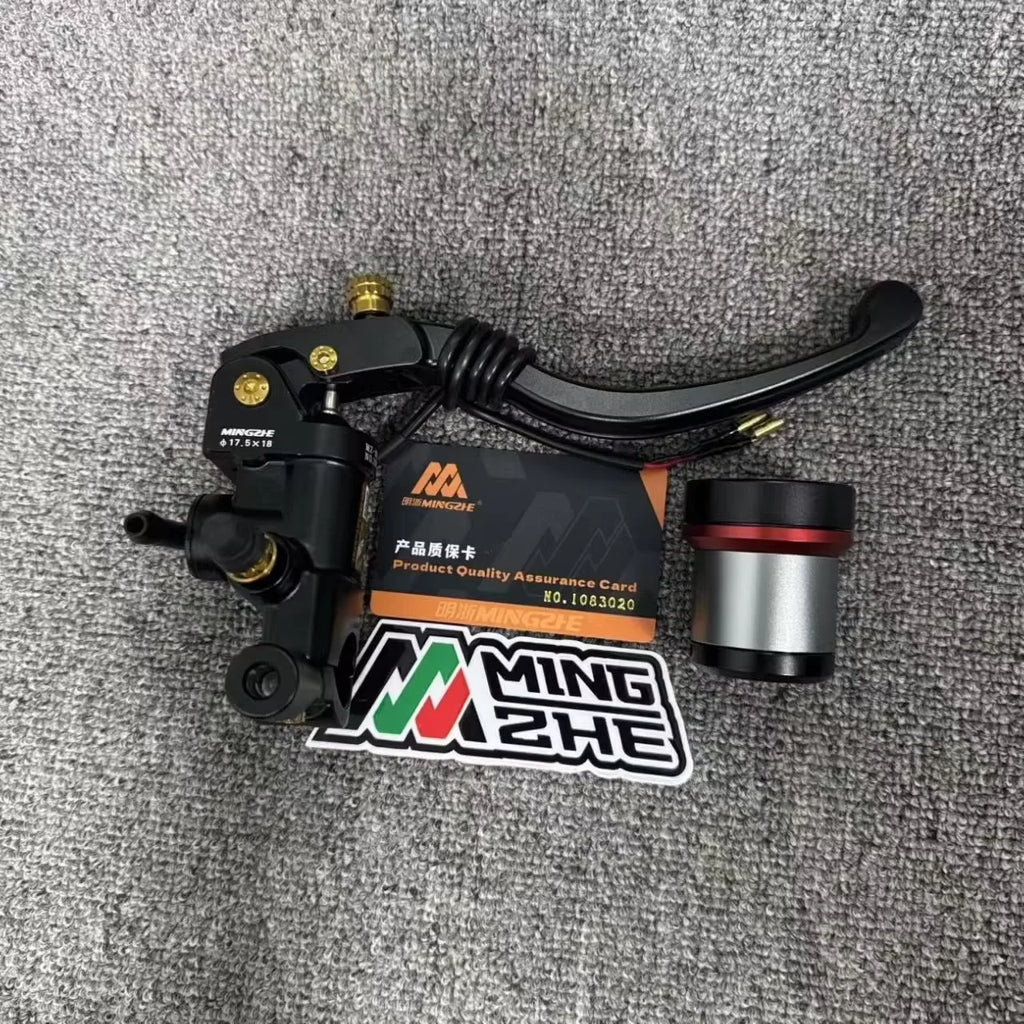 Mingzhe M4S version new genuine direct push modified brake pump standard brake power-off Oasis Select Black on the right