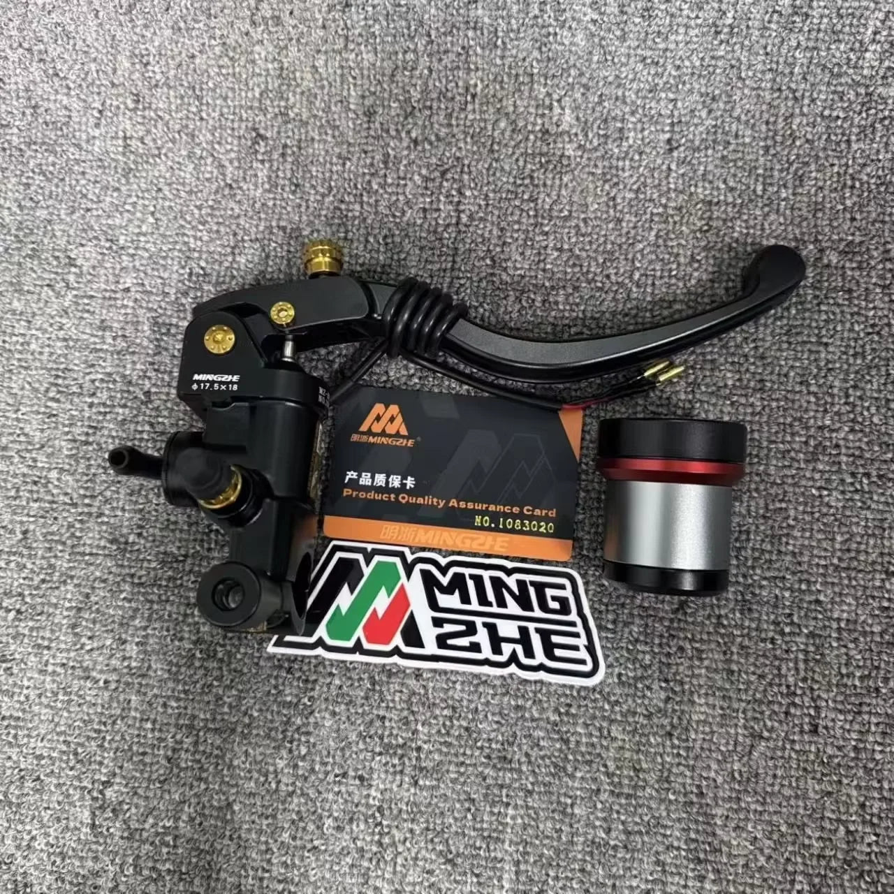 Mingzhe M4S version new genuine direct push modified brake pump standard brake power-off Oasis Select Black on the right