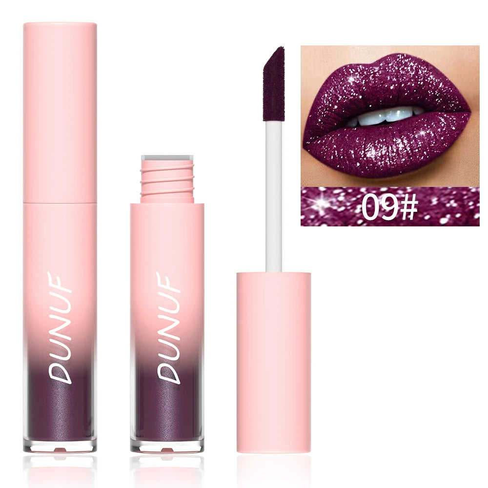 1pcs Pearlescent Lipstick - Waterproof Long-Lasting Lip Gloss Easy to Paint Exquisite Gift Stage Makeup Daily Makeup Universal Oasis Select 09