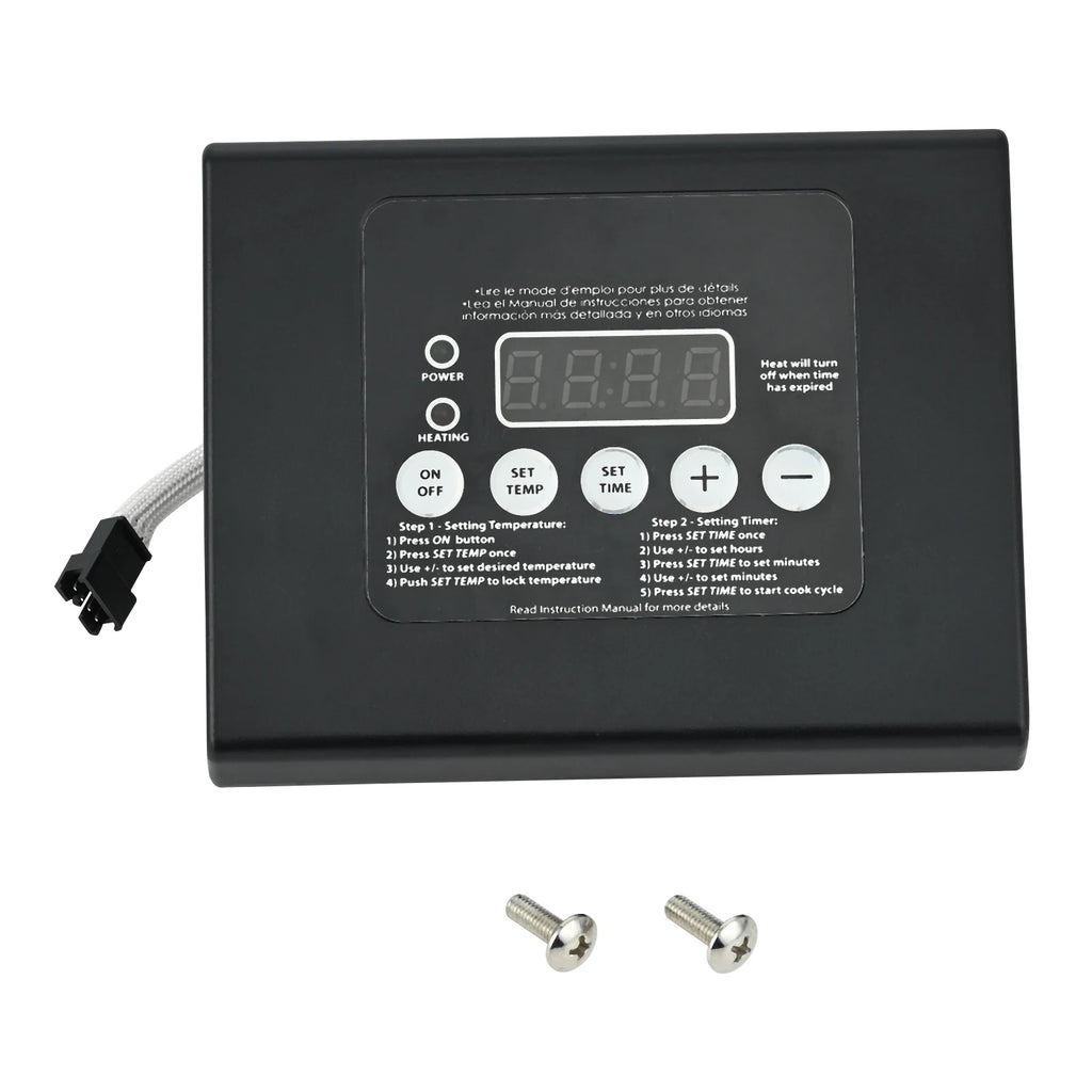 990050048 Part for Masterbuilt Digital Control Panel Kit,Top Controller Fits for Masterbuilt 20070910/20071910 Electric Smoker Oasis Select