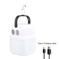 Powerful Solar-Powered Charging Outdoor Camping Light Tent Light Multi-Function Type-C Rechargeable Emergency Light Oasis Select KT668