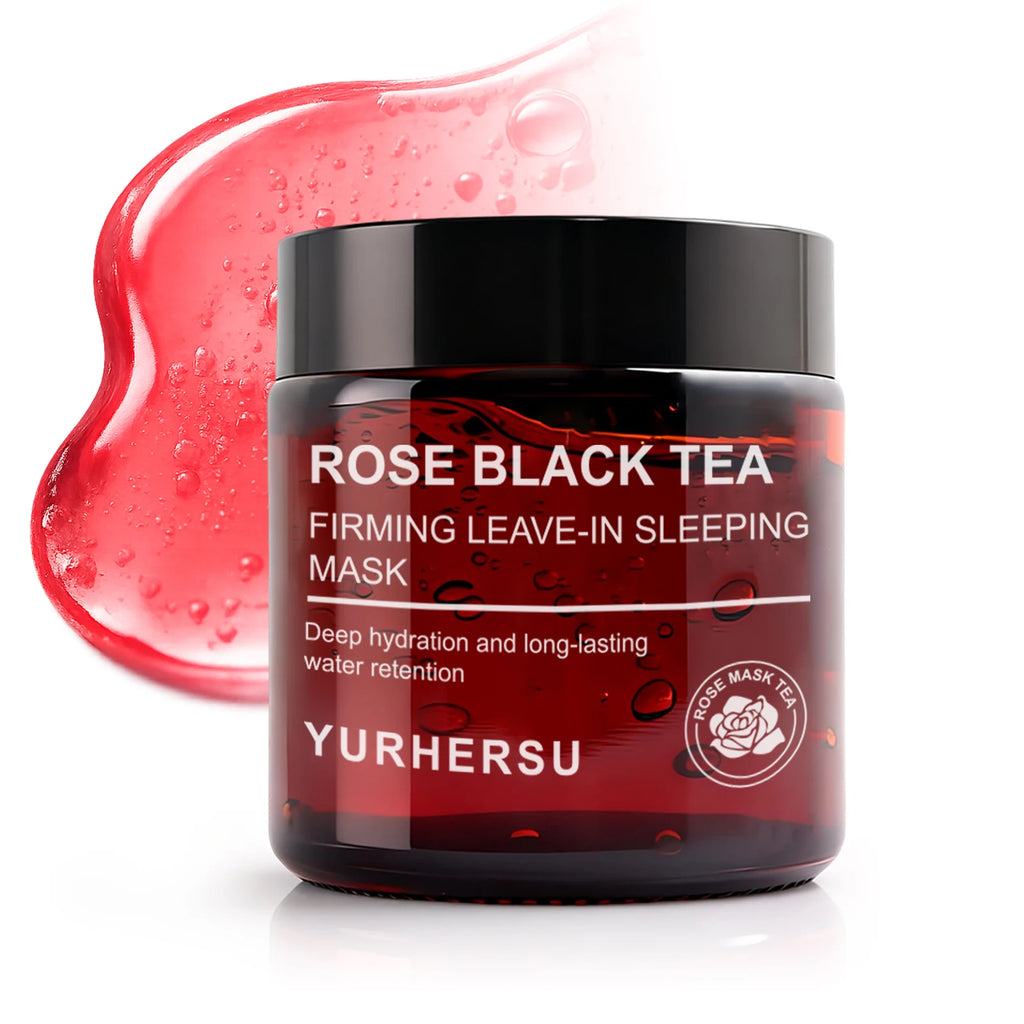 Rose Black Tea Overnight Sleeping Mask – Hydration & Glow Overnight Sleeping Mask Oasis Select 1pcs 100g
