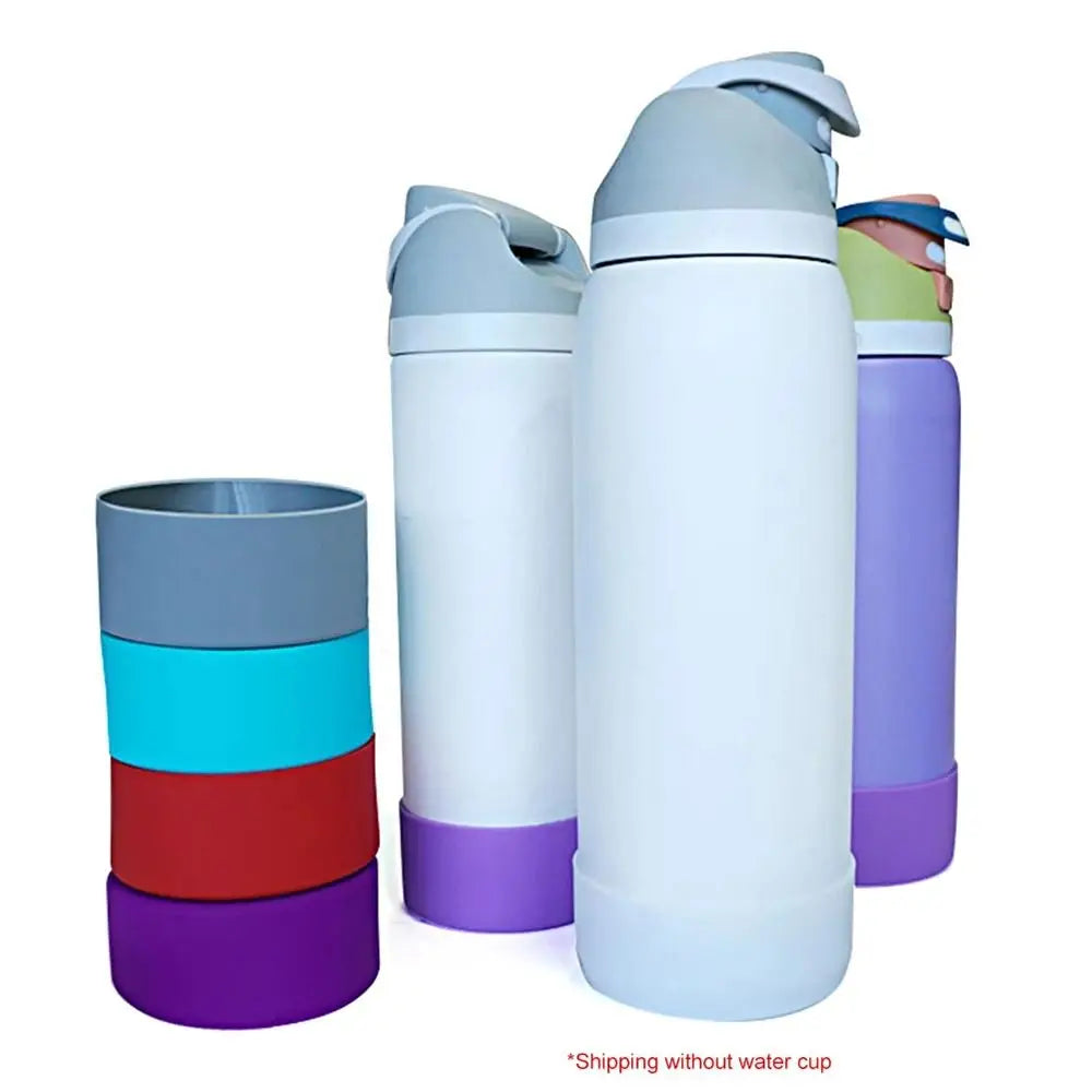 1Pcs New Anti-Slip Silicone Boot Protective Soft Bottle Bottom Base Colorful Cup Sleeve for Owala 24oz 32oz 40oz Oasis Select
