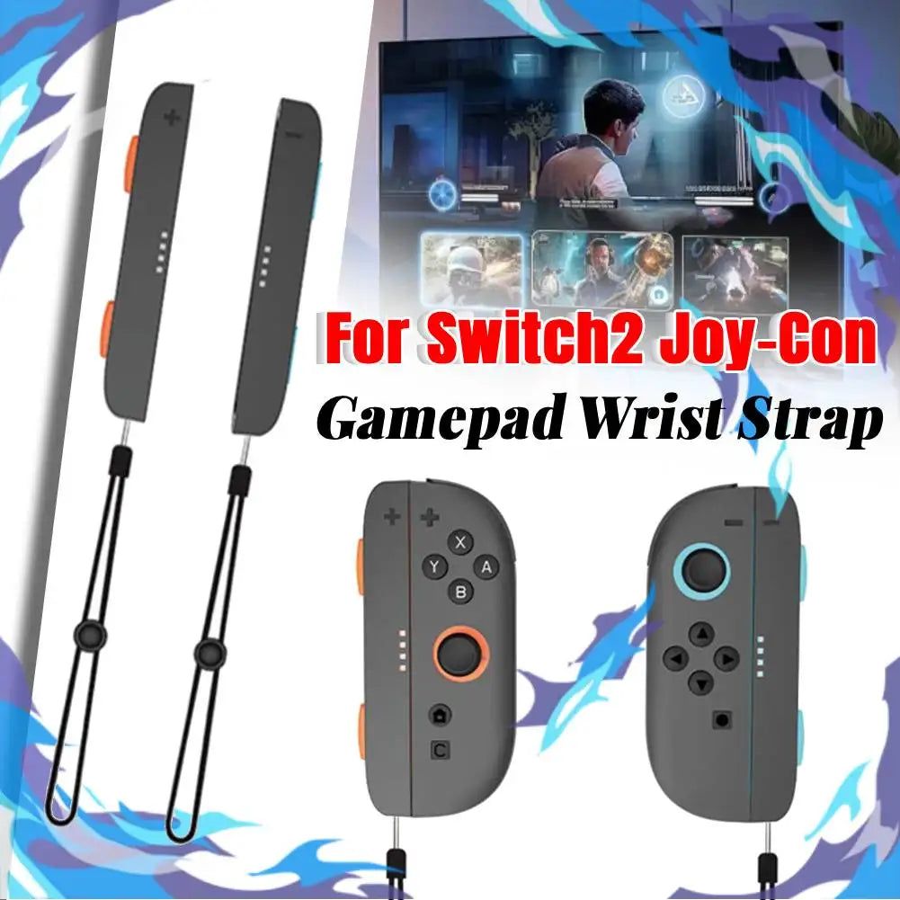 2-Pack Wrist Straps for Nintendo Switch 2 Joy-Con Controllers Controller Wrist Strap Oasis Select United States