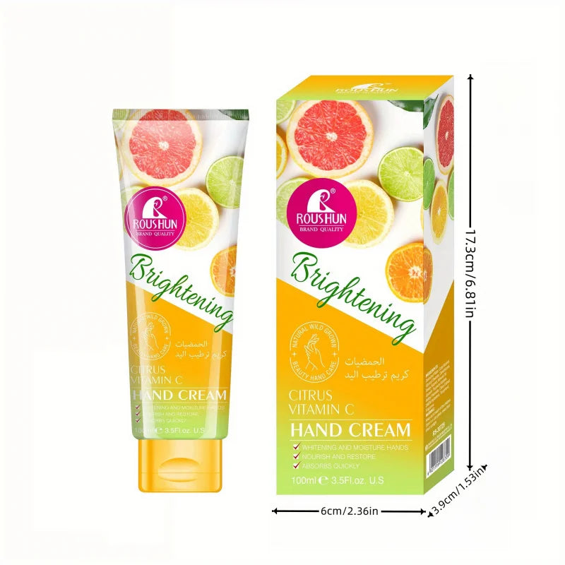ROUSHUN Vitamin C Hand Cream – Hydrating & Non-Greasy