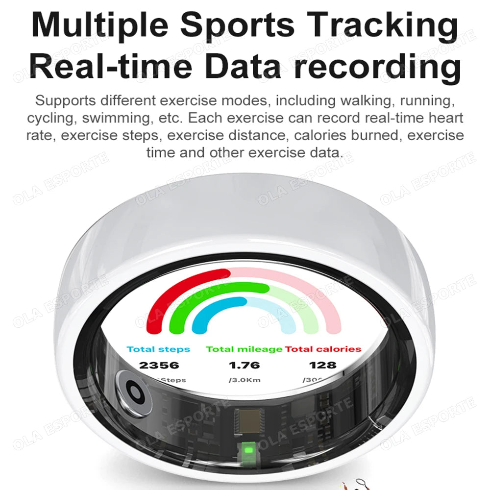 Ola Esporte Smart Ring – Heart Rate, Sleep & Health Tracker