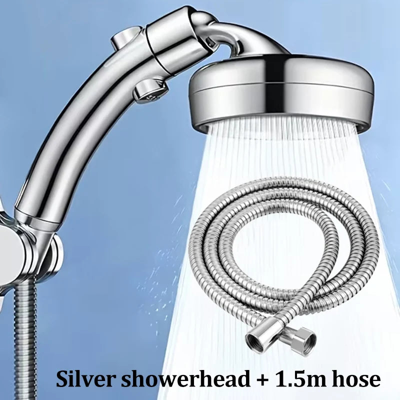2-in-1 High Pressure Handheld Rainfall Shower Head | Water Saving