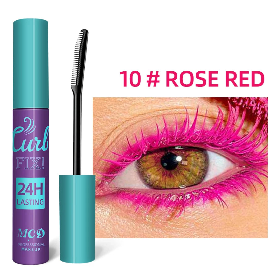 MCD Colorful Waterproof Mascara – Curling & Lengthening Lashes