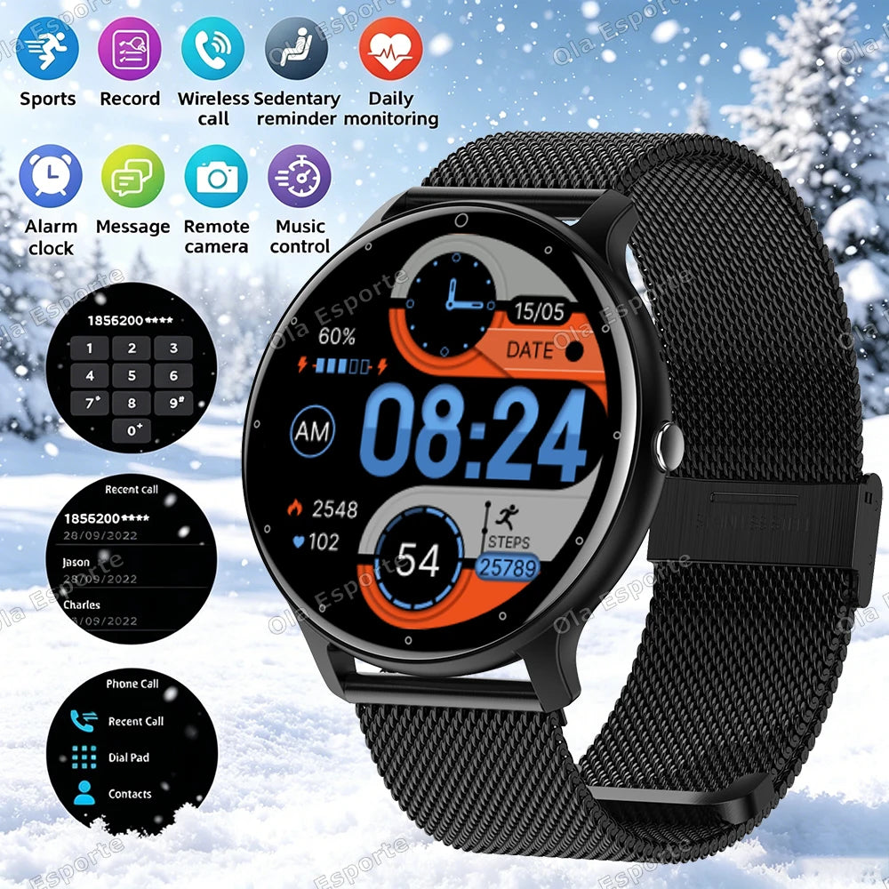 Ola Esporte Smart Watch – Bluetooth Calling, IP67, Full Touch