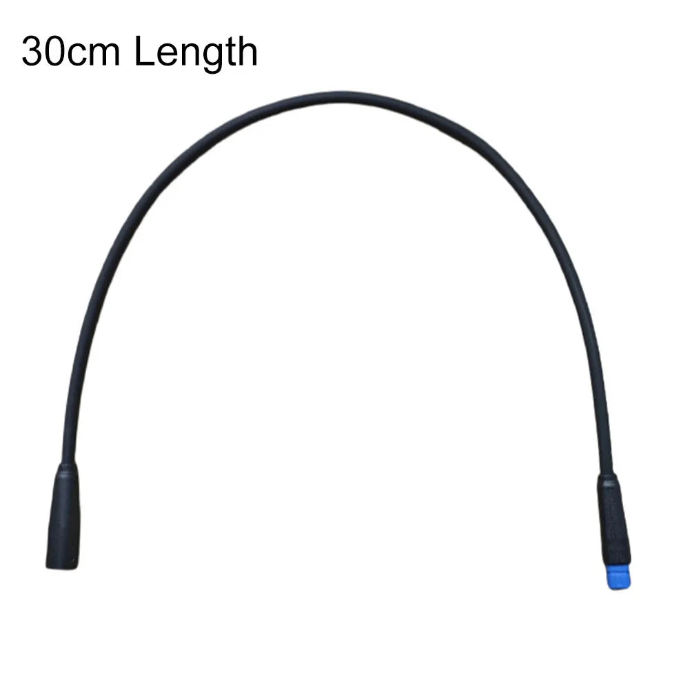 For Bafang Mid-Drive Motor Extension Cable Electric Bike Repair 30cm Signal Loss Minimization Bicycle Computer 30cm Length Oasis Select 30cm