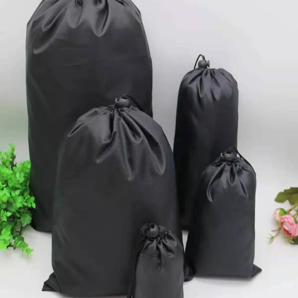 Sacs de rangement en Nylon, sac d'emballage à cordon, housse anti-poussière robuste, poignée en corde Flexible, sac d'organisati Oasis Select