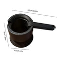 Bottle Opener Mechanical Ergonomic Gadget Bottle Lid Opener Hand Tool for Kitchen Yacht Restaurant Camping RV Travel Party Oasis Select Black