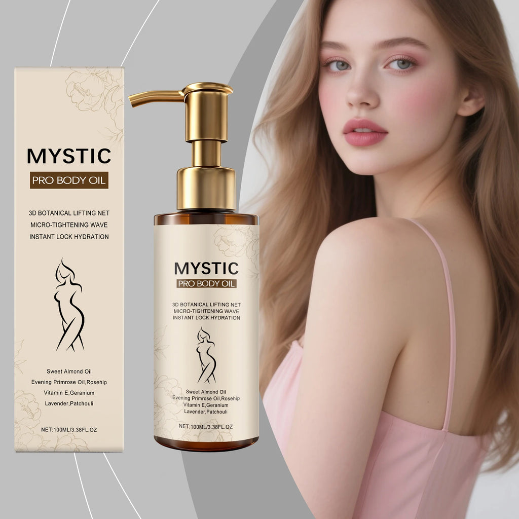 Anti-Aging Body Care Oil Increased Skin Firmness Smooth Texture Skin-Friendly Improve Rough Skin Nourishes Skin Body Massage Oil Oasis Select 2BOXED