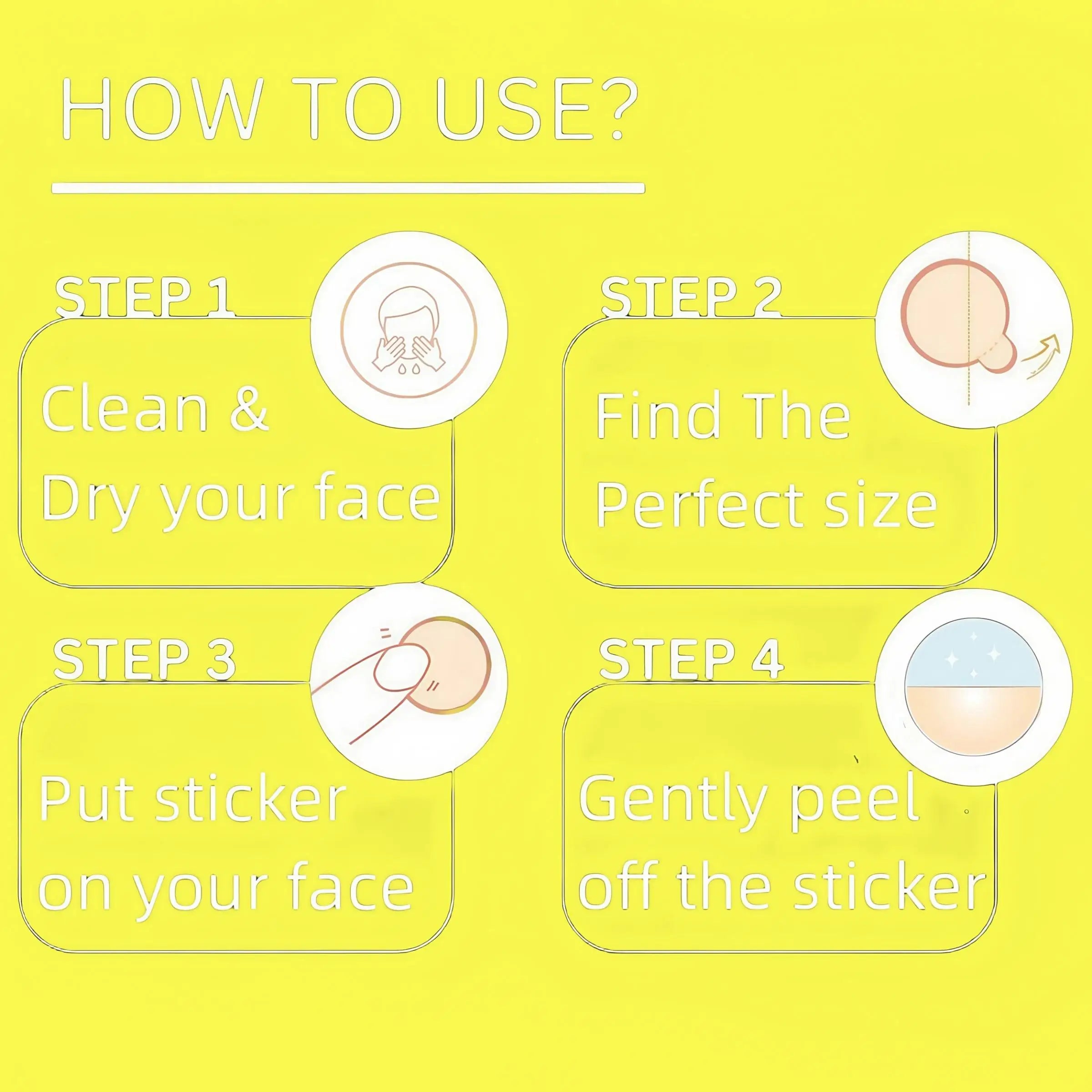 Star Acne Patches 240/480/720 Pieces, High-Quality Emergency Kit, Invisible Hydrogel Absorbs Pus Quickly, Reduces Swelling, Cute Oasis Select