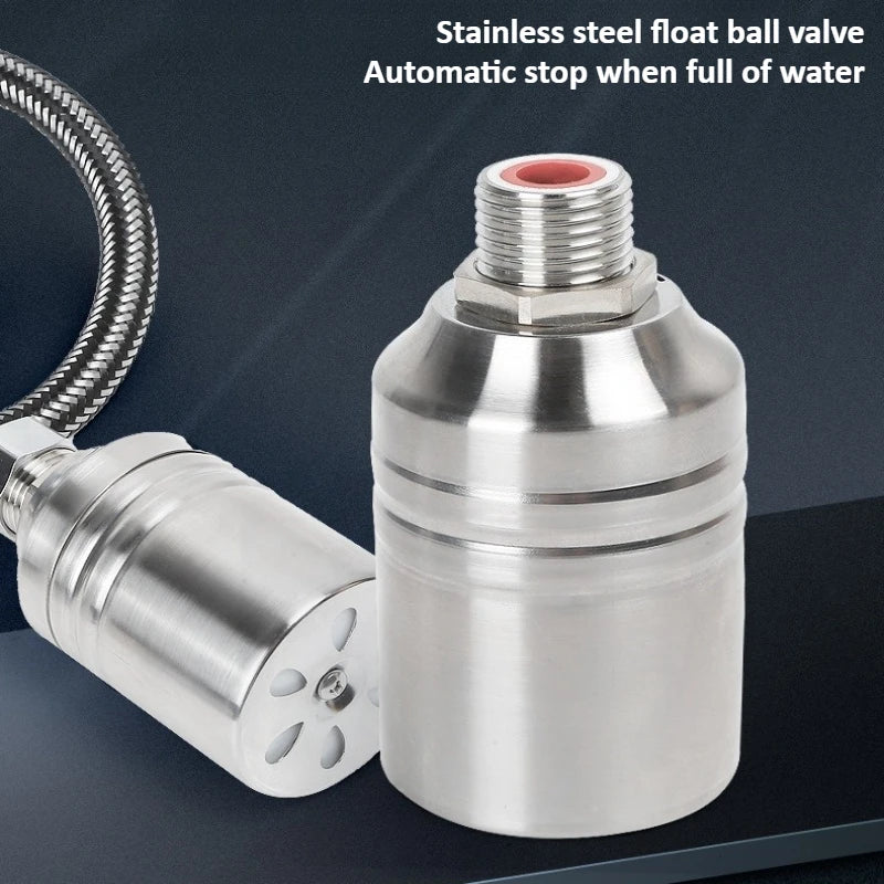 304 Stainless Steel Float Ball Valve Water Level Control 1/2 "3/4" Miniature Fully Automatic Water Level Control Valve Oasis Select