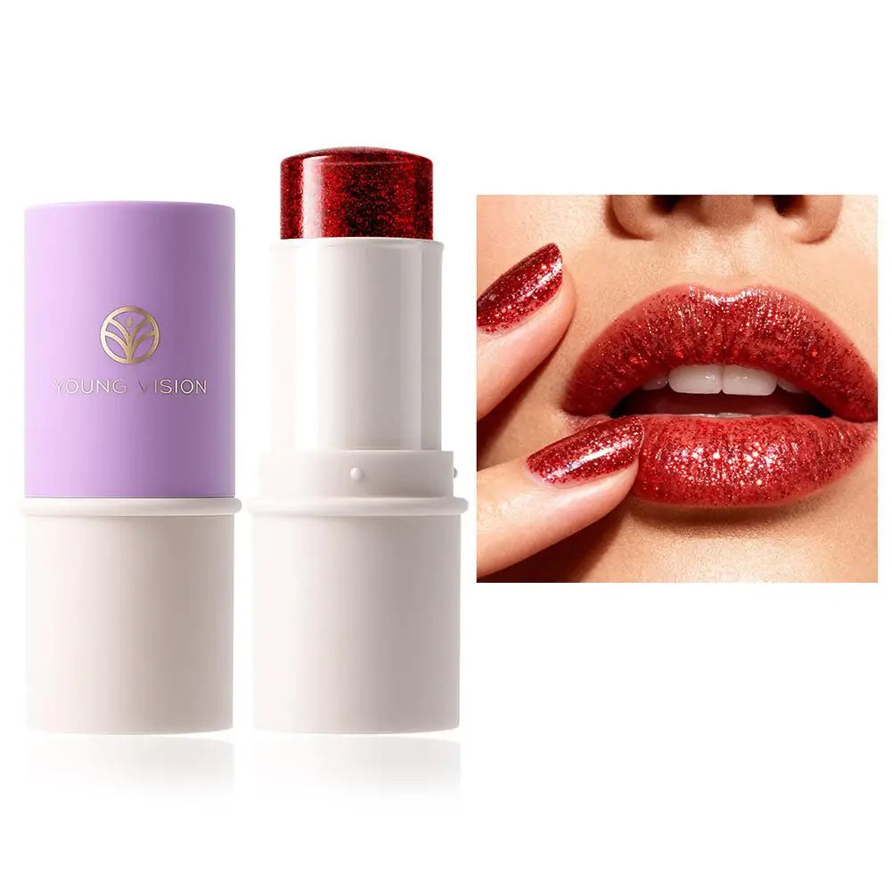 Holographic Body Glitter Stick – Face, Hair & Festival Makeup Body Glitter Stick Oasis Select 07 red