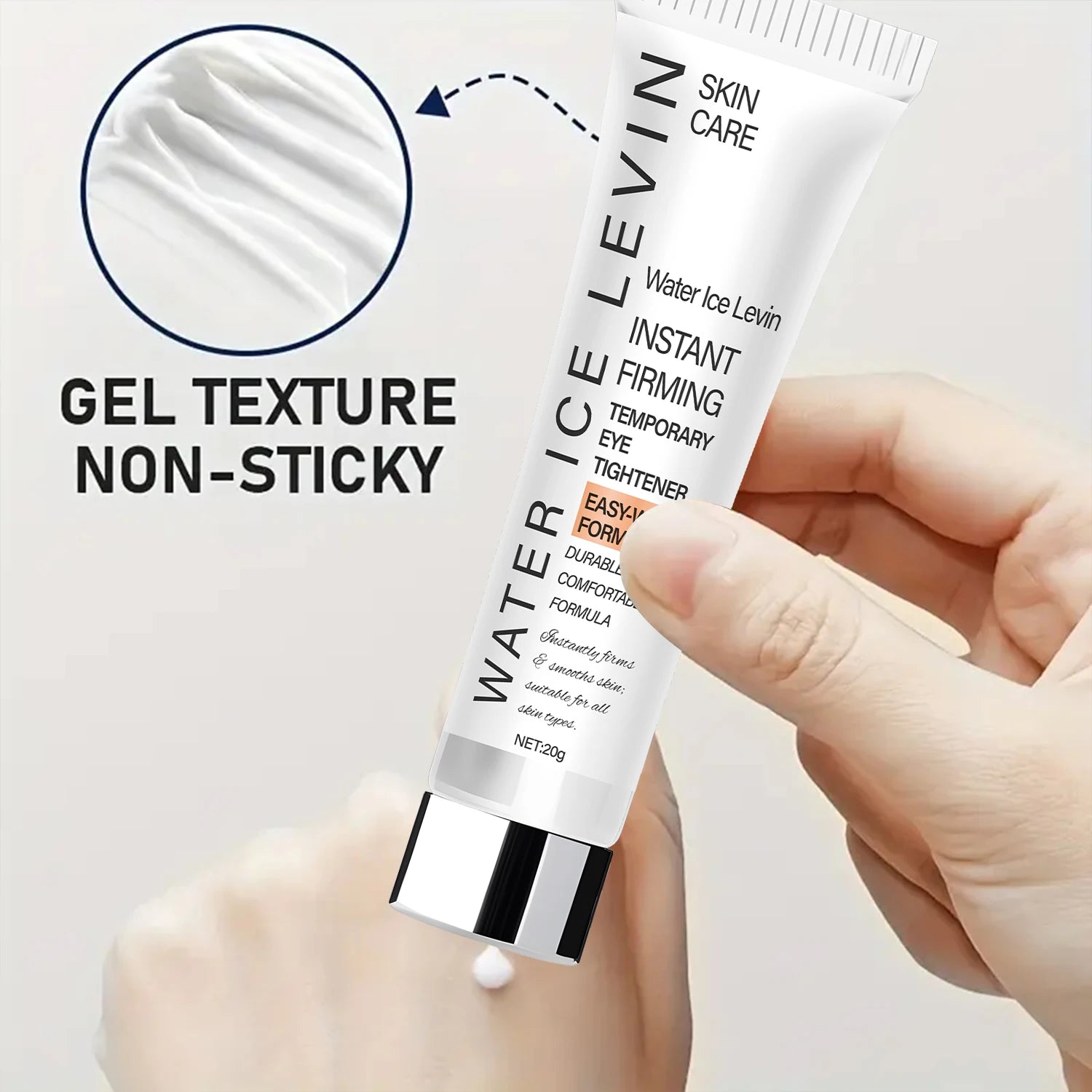 Levin Firming Eye Cream – Hyaluronic Acid & Retinol | 20g Eye Firming Cream Oasis Select