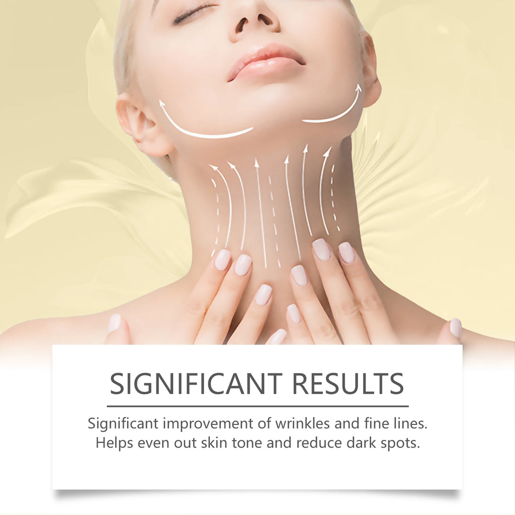 Bee-Venom Neck Care Stick Contains Collagen Lift & Tighten Skin Lighten Neck Lines Double Chin Moisturizing Beauty Neck Cream Oasis Select