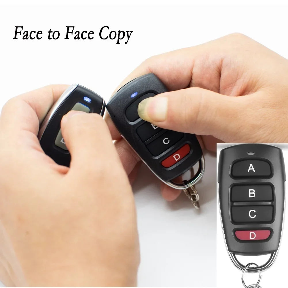Duplicator 433 Mhz Universal Garage Door Control Remote Control Fixed Learning Code Clone Self-copying Automation For Gates Oasis Select