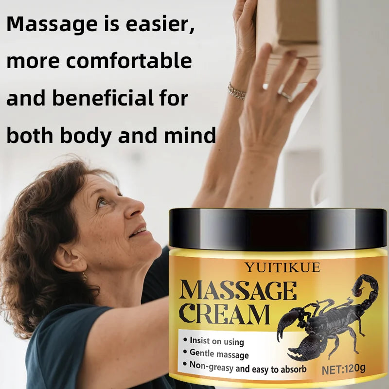 YUITIKUE Body Massage Cream 120g – Hydrating & Nourishing