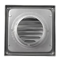 High Quality Practical Air Vent Cover Part Ducting Cover For Cooker Hood Kitchen 100mm Air Vent Extract Silver Oasis Select China Mainland