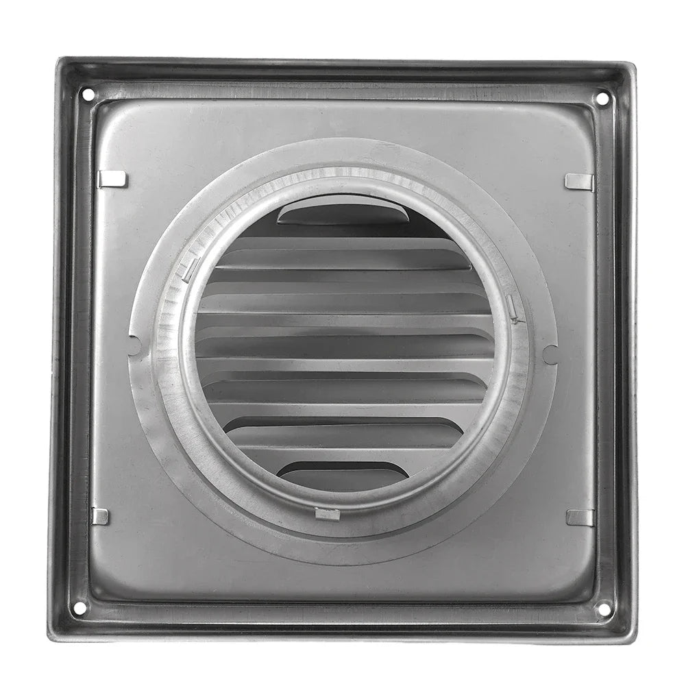 High Quality Practical Air Vent Cover Part Ducting Cover For Cooker Hood Kitchen 100mm Air Vent Extract Silver Oasis Select China Mainland