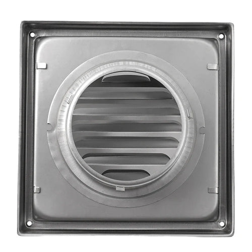 High Quality Practical Air Vent Cover Part Ducting Cover For Cooker Hood Kitchen 100mm Air Vent Extract Silver Oasis Select China Mainland