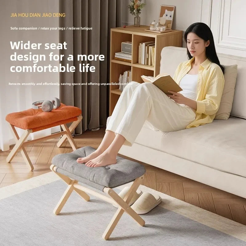 Folding footstool household living room sofa footstool table foot support office footrest workstation foot support Oasis Select