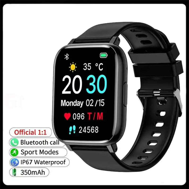1.77" Smartwatch – Bluetooth Calls, Heart Rate & SpO2 Monitor