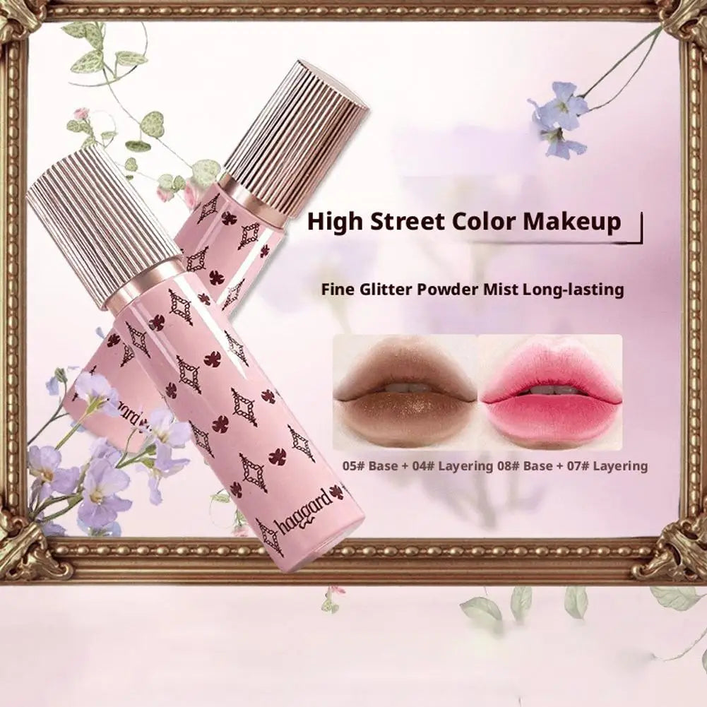 haggard Emo Monster Series Lip Powder Cream Non-Stick Cup Ultra High Color Matte Nude Soft Shimmer Lipstick Makeup Cosmetics Oasis Select