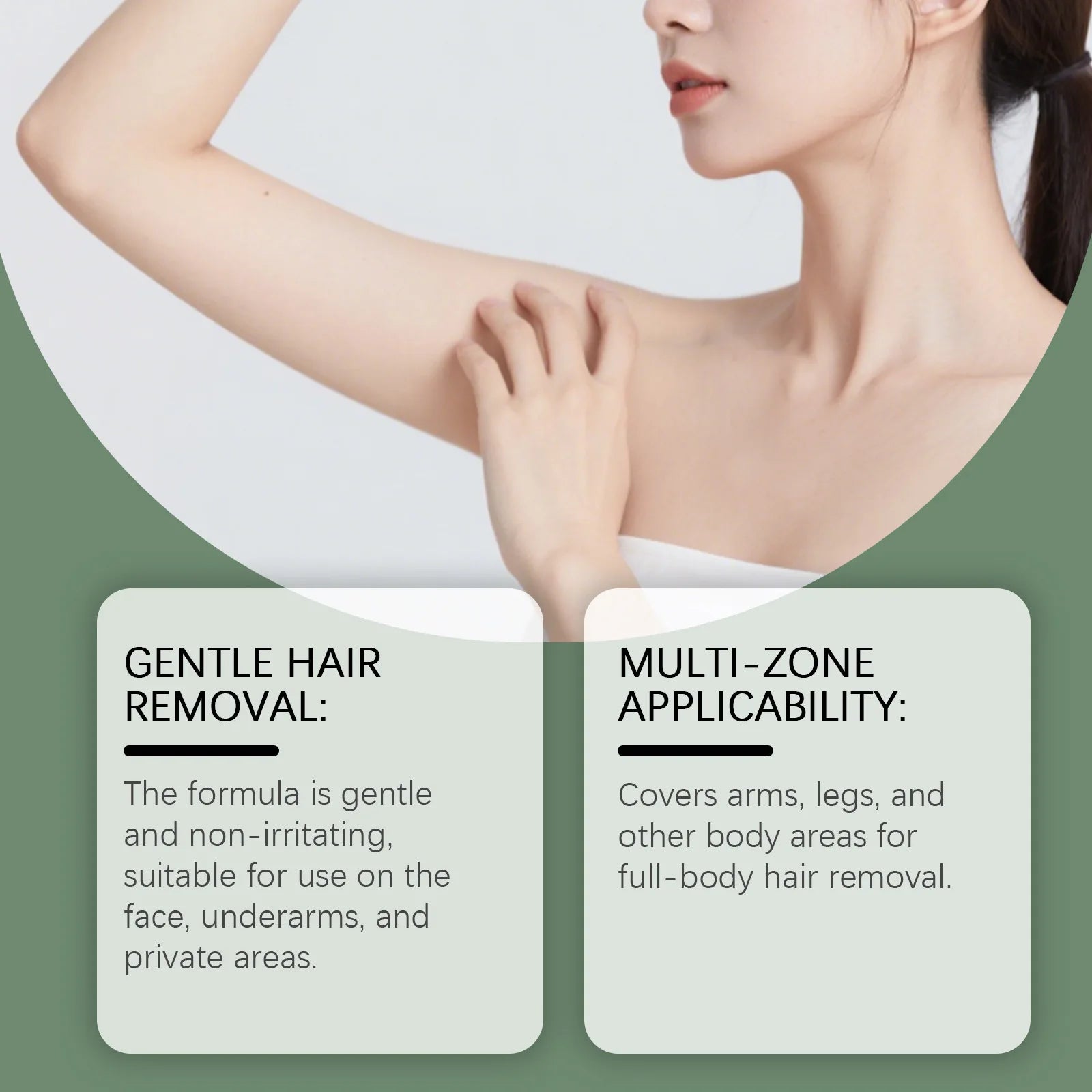 EELHOE Hair Removal Mousse Spray 5Min Fast Depilatory Foam Whole Body Smooth No Black Spots Painless For Women Men Oasis Select