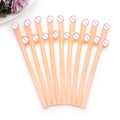 10Pcs Bachelorette Party Penis Straws Bridal Shower Hen Night Willy Penis Novelty Nude Straw for Bar Drinking Supplies Oasis Select Pink