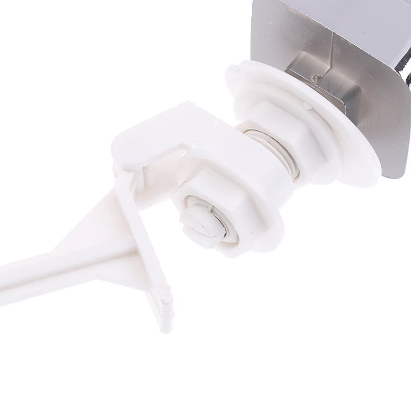 1Pc Plastic Push Button Toilet Flush Kit Front/Side/Top Mount Trip Lever Handle Side Button Switch For Toilet Seat Water Tank Oasis Select