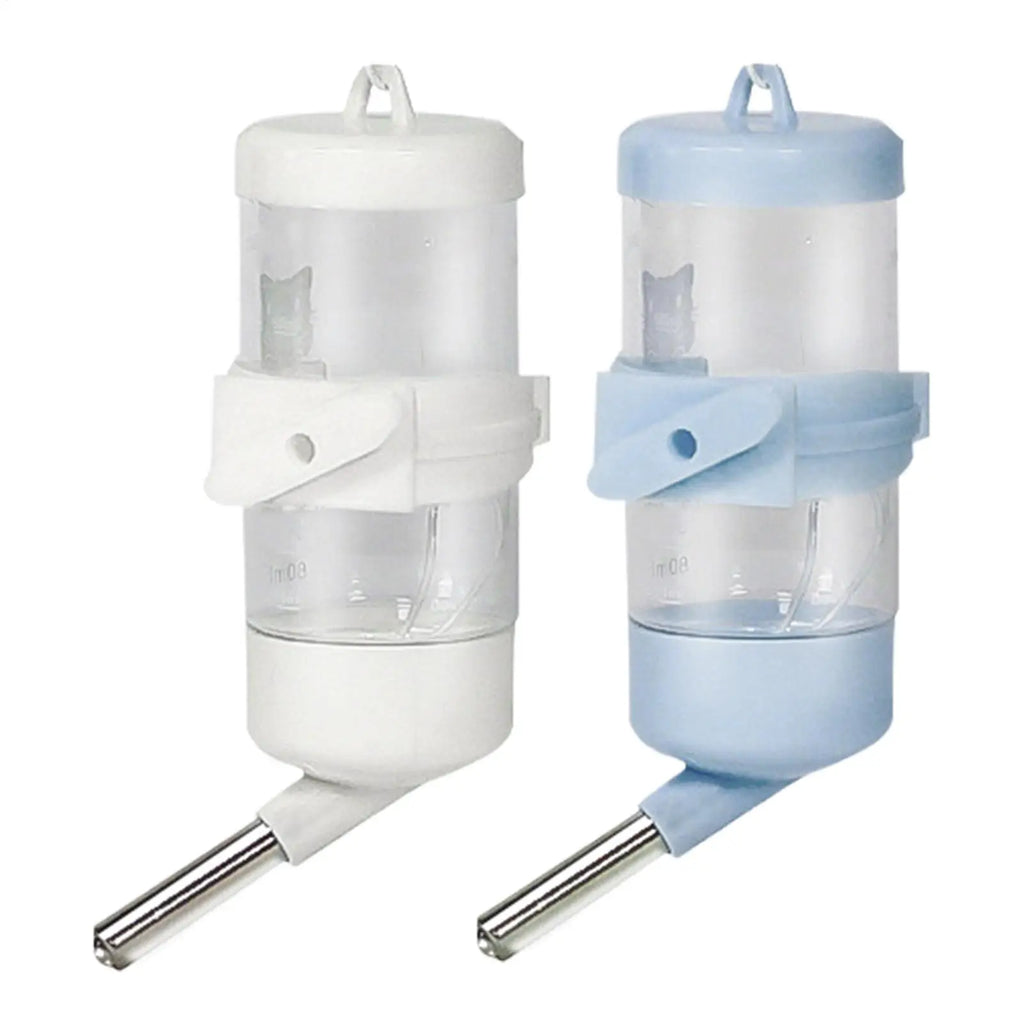 Plastic Hamster Drinking Bottle Hamster Cage 80ml Water Bottle Dispenser For Bunny Guinea Pig Squirrel Bunnies Small Pet Feeder Oasis Select