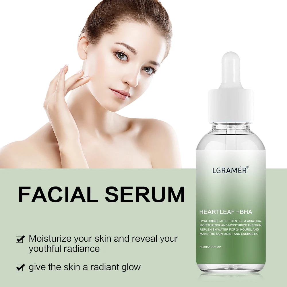 LGRAMER Hyaluronic Acid Face Serum – 24H Hydration & Anti-Aging Hyaluronic Acid Serum Oasis Select