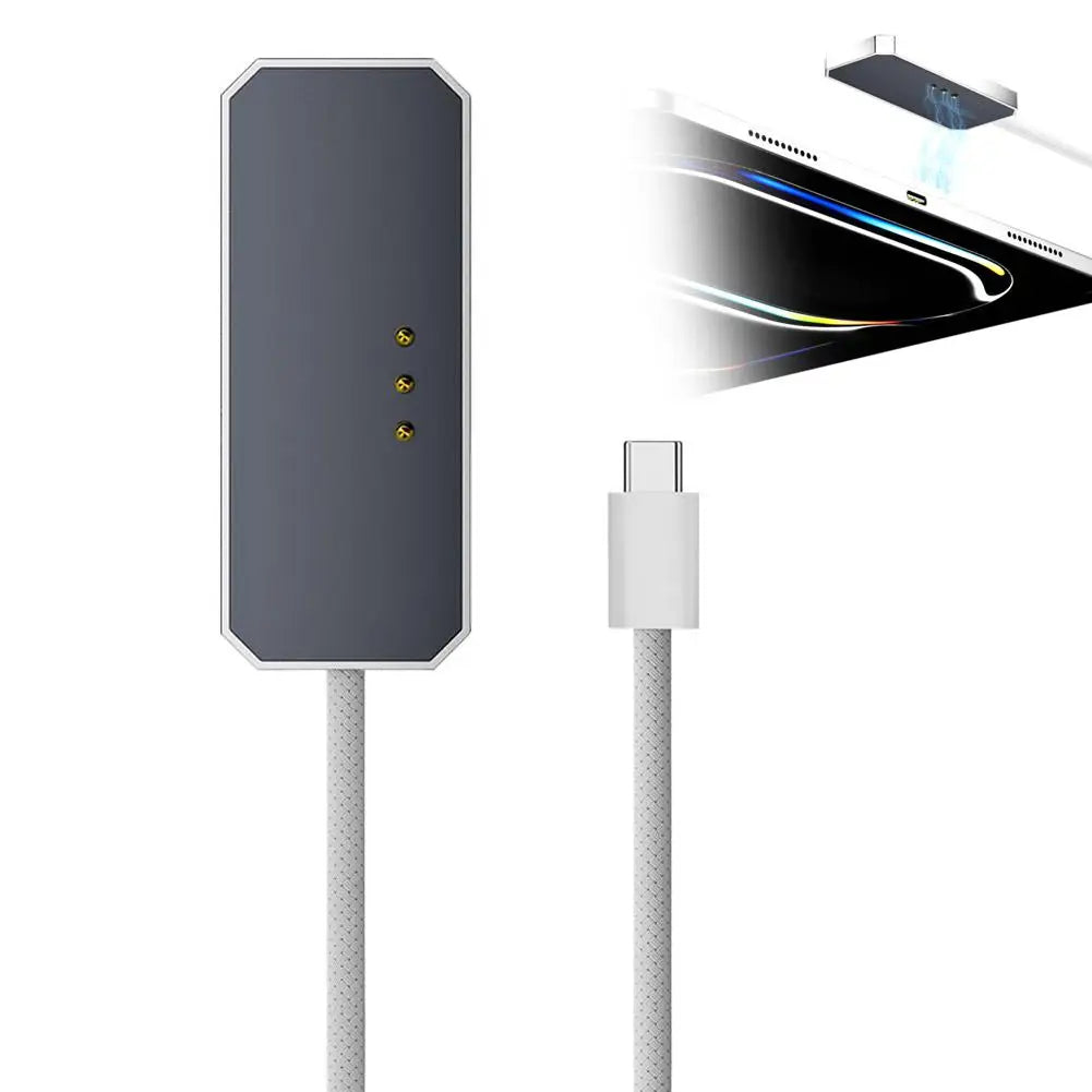 Magnetic 18W Fast Charger for iPad Pro & Air – USB-C Cable