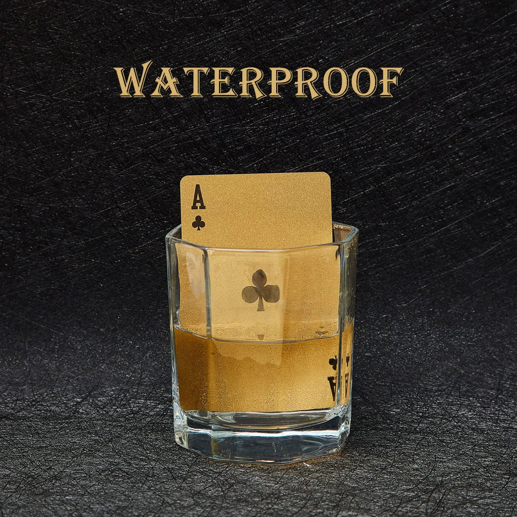 1Set Decks Playing Card Waterproof Poker Cards Plastic PET Poker Card Novelty Poker Game Tools for Family Game Party Oasis Select