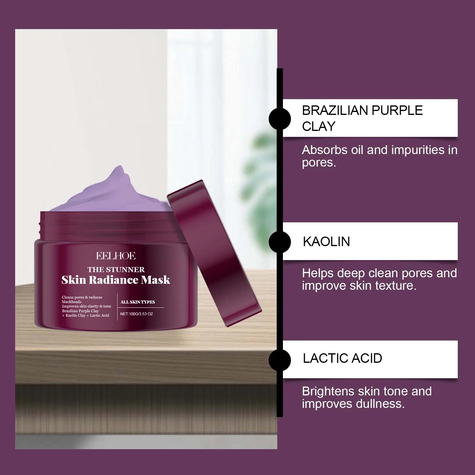 EELHOE Brightening Sleeping Mask – Hydrating & Firming 100g