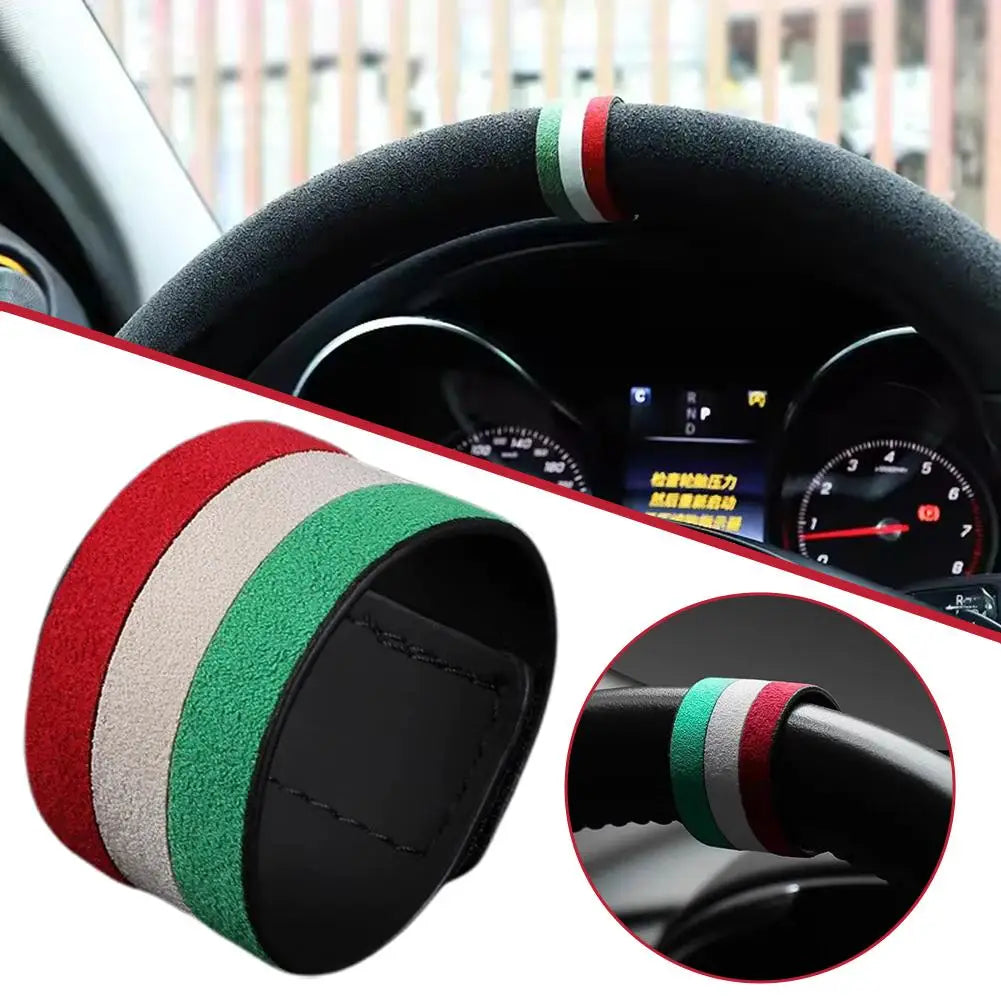 Universal Steering Wheel Center Line Marker | Car Interior Accent Steering Wheel Marker Oasis Select