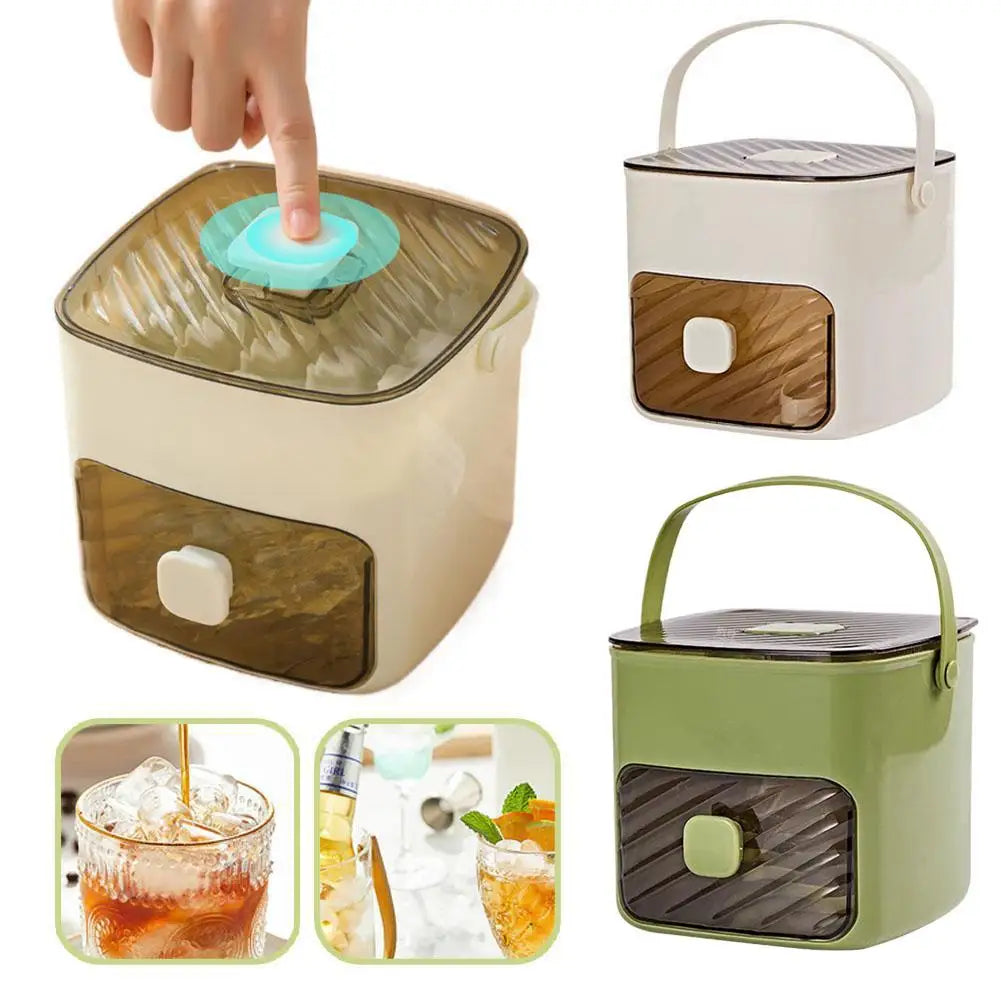 48 Grid Ice Cube Bucket Tray Reusable Refrigerator Ice Maker One-touch Easy Release Homemade Ice Cube Tray kitchen Accessories Oasis Select