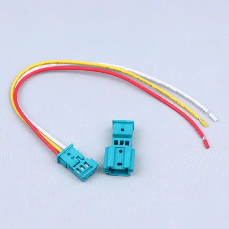 3 Pin Way Automobile Tweeter Cable Connector With Wires Auto Male Female Docking Sockets 1355600-9 1-1718346-1 Oasis Select