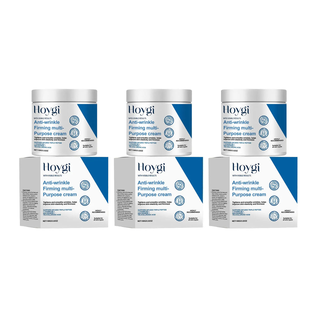 Firming Facial Cream Reduce Fine Lines Smoothing Tightening Skin Increase Elasticity Cream Improve Sagging Dry Skin Body Lotion Oasis Select 3 X 100g boxed