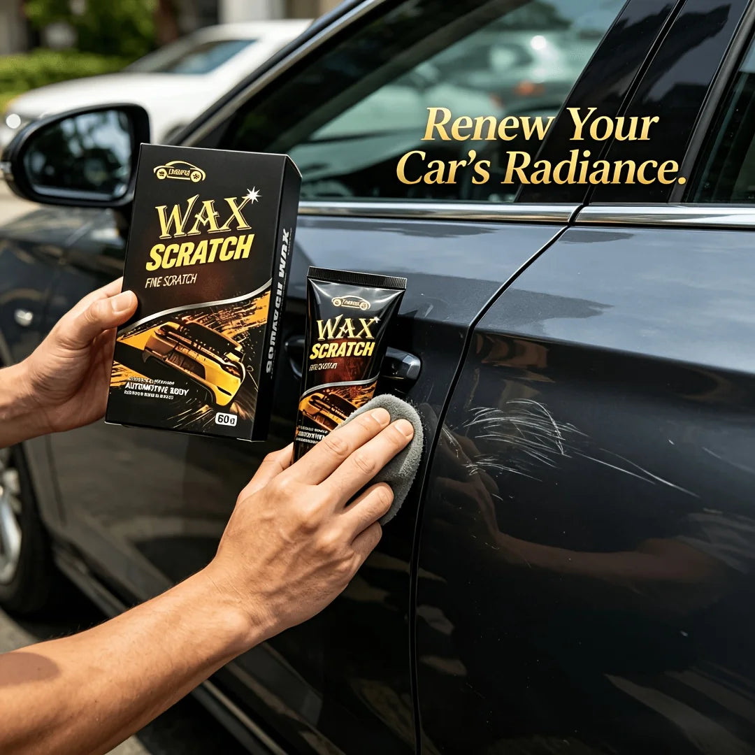 Car Scratch Repair Wax, Fine Scratch Remover & Polish Restorer, Erases Scratches & Restores Shine for Automotive Body Oasis Select