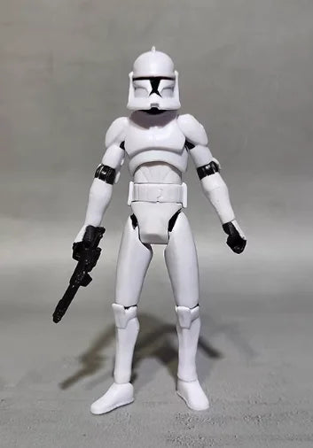 In The Inventory War White Soldiers Black Soldiers Commander Toy Models Black Knights Soldiers Clones Mobile Dolls Ornaments Oasis Select in bags A pack by bag