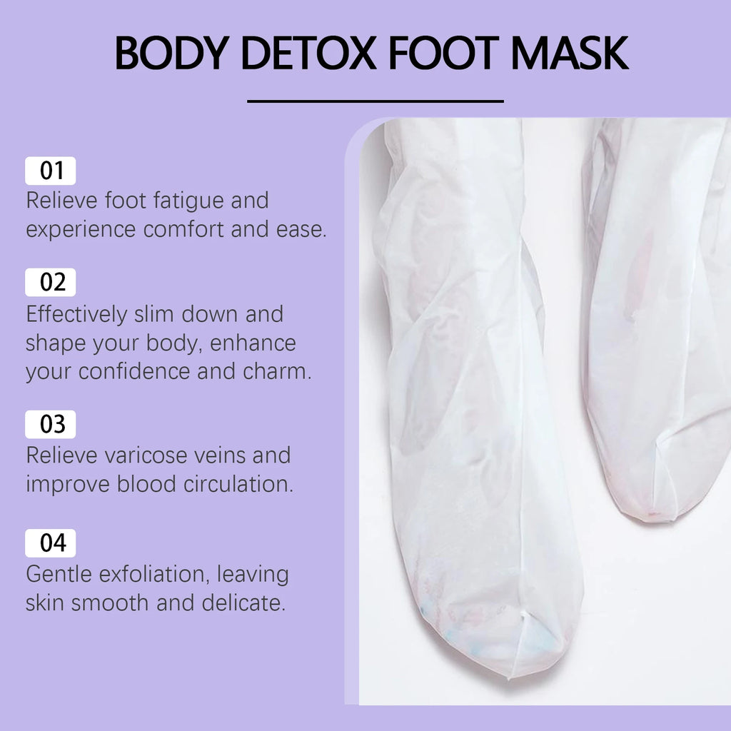 Exfoliating Foot Mask Remove Dead Skin Soften Calluses Anti Cracked Moisturizing Foot Care Foot Peel Mask Socks Foot Skin Care Oasis Select